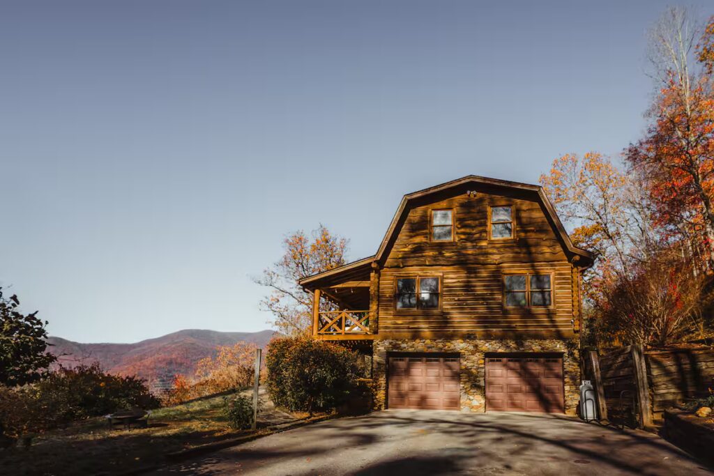 Charming farmhouse Airbnb in the North Carolina mountains, great for a rustic micro wedding or private elopement.